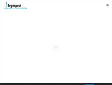 Tablet Screenshot of ergospect.com
